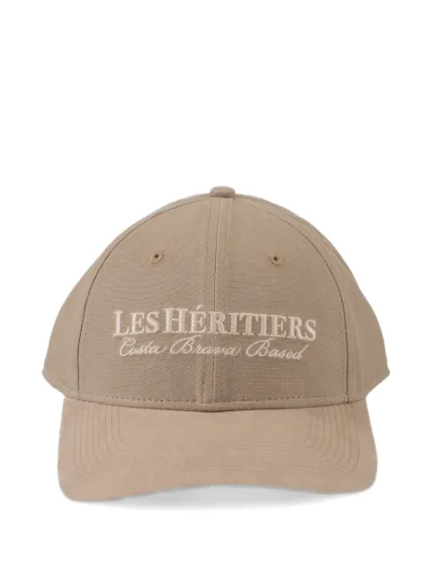 LES HÉRITIERS logo-embroidery baseball cap