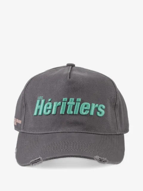 LES HÉRITIERS logo-embroidered baseball cap