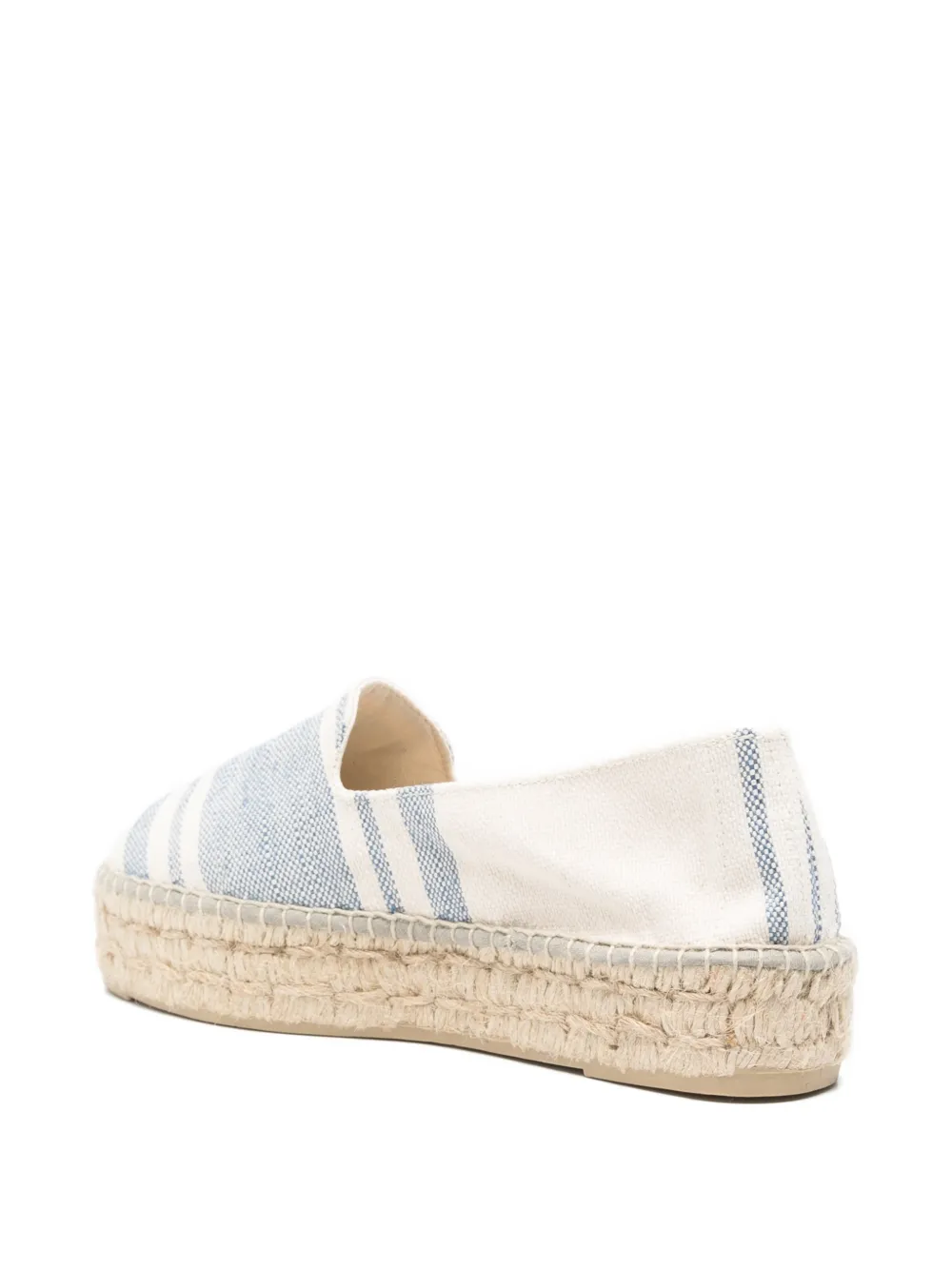 Manebi striped espadrilles Beige