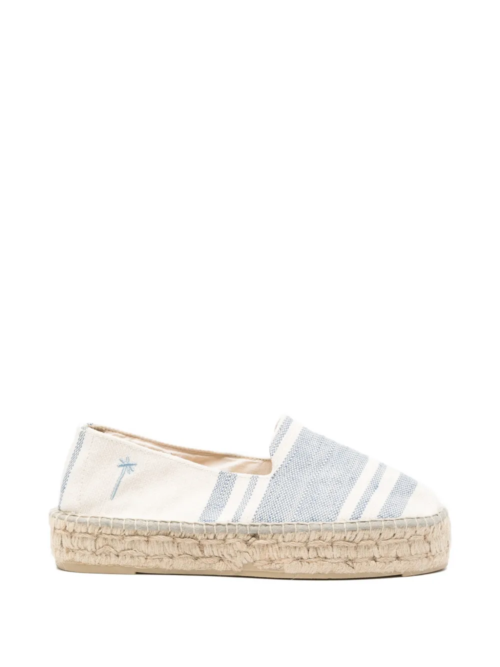 Manebi striped espadrilles Beige