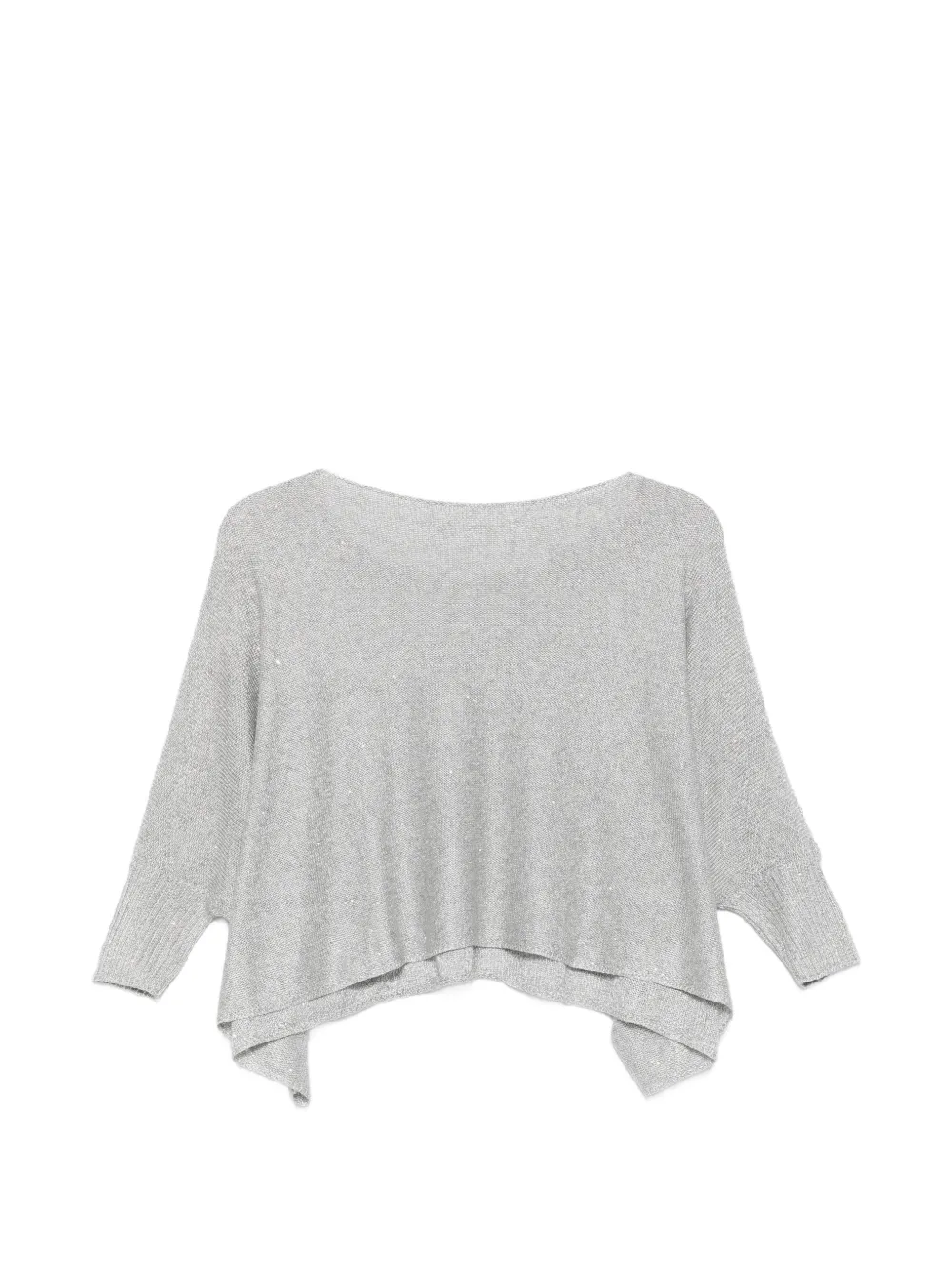 Le Tricot Perugia Gedrapeerde knits Grijs