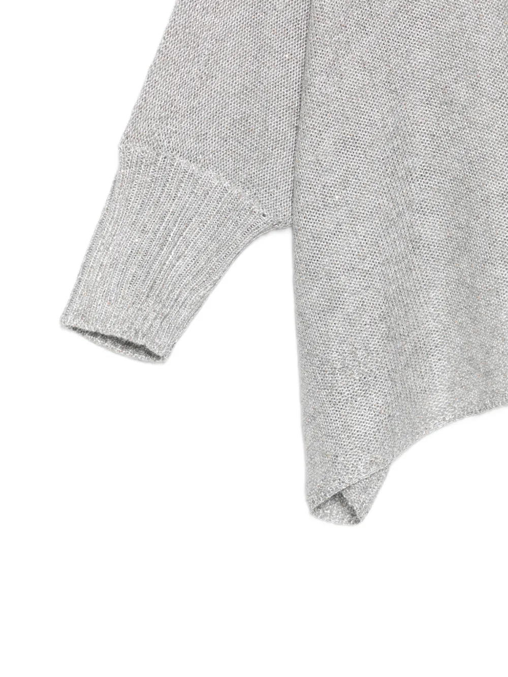 Le Tricot Perugia Gedrapeerde knits Grijs