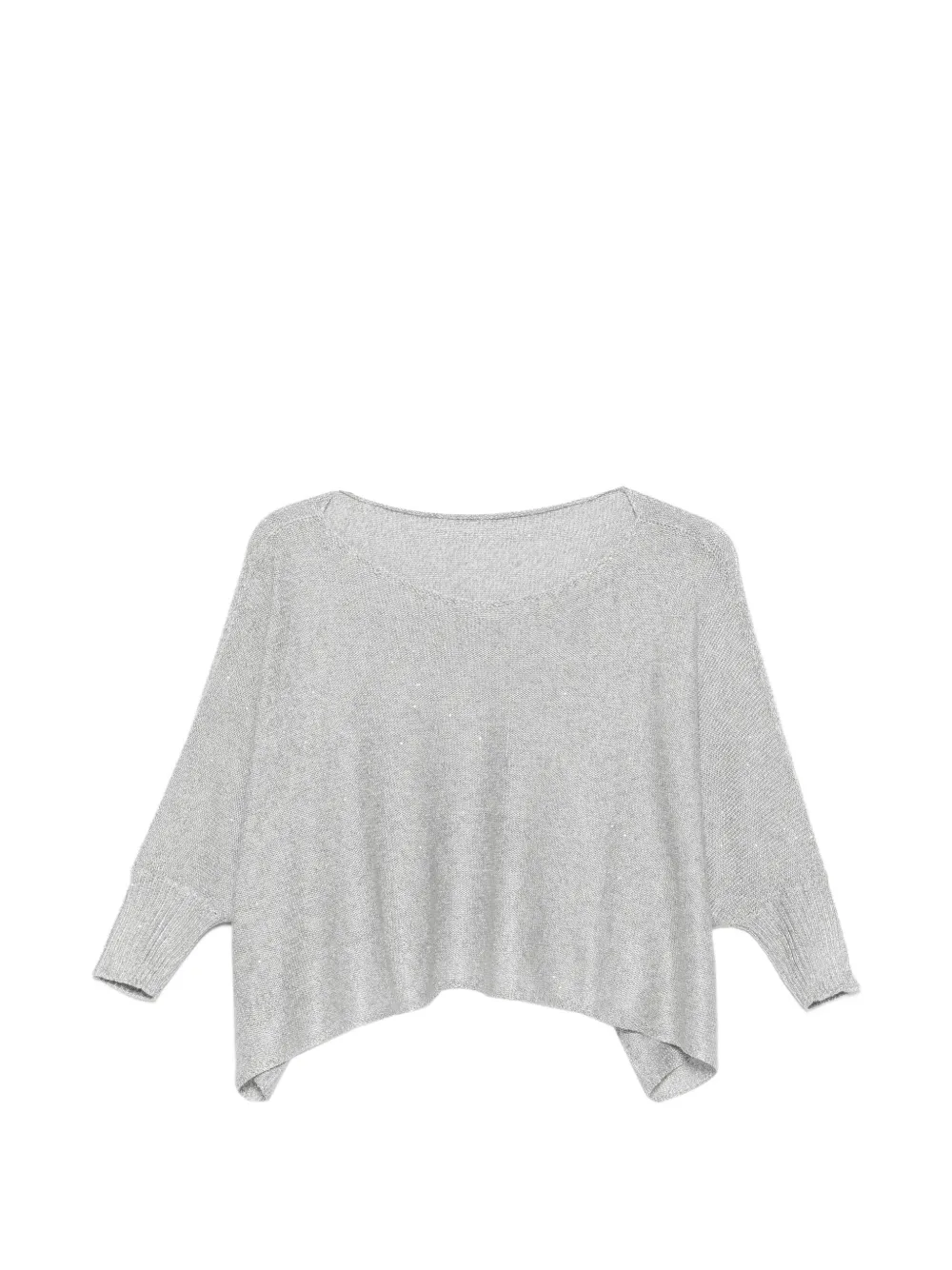 Le Tricot Perugia draped knitwear - Grigio