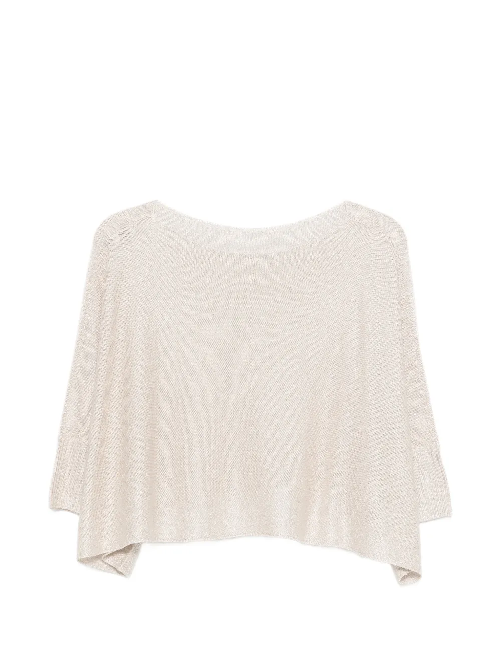 Le Tricot Perugia boat-neck sweater - Toni neutri