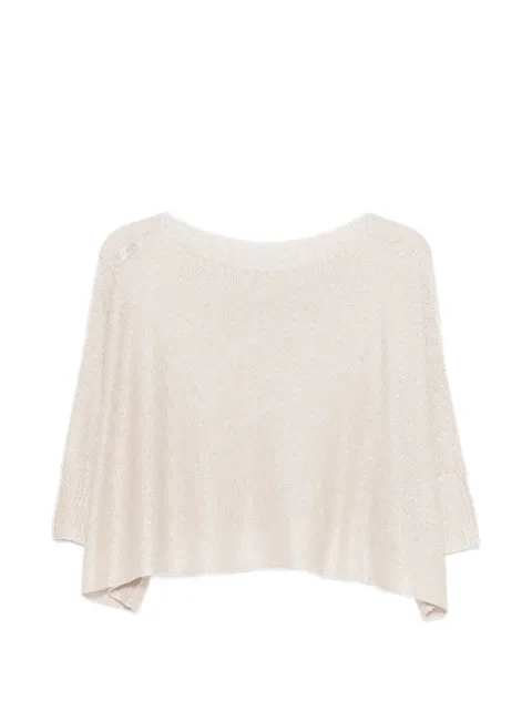 Le Tricot Perugia boat-neck sweater