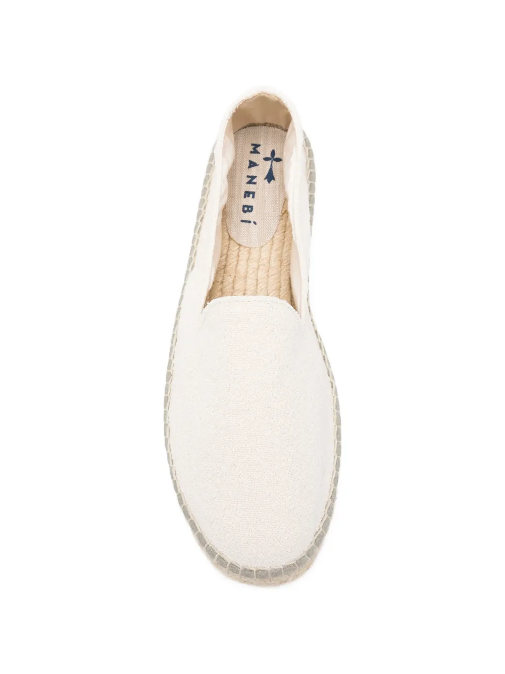 Manebi off-white espadrilles Beige