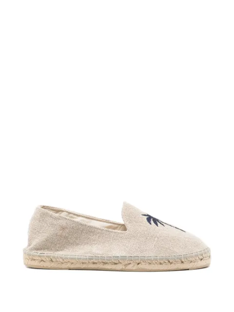 Manebi palm-detail flat espadrilles
