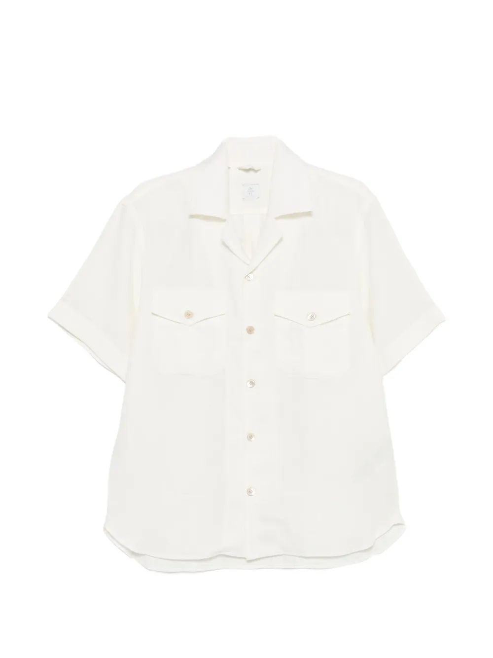 Eleventy pocket shirt - Bianco