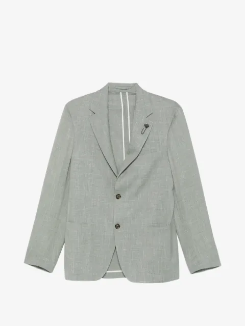 Lardini notched-lapel blazer