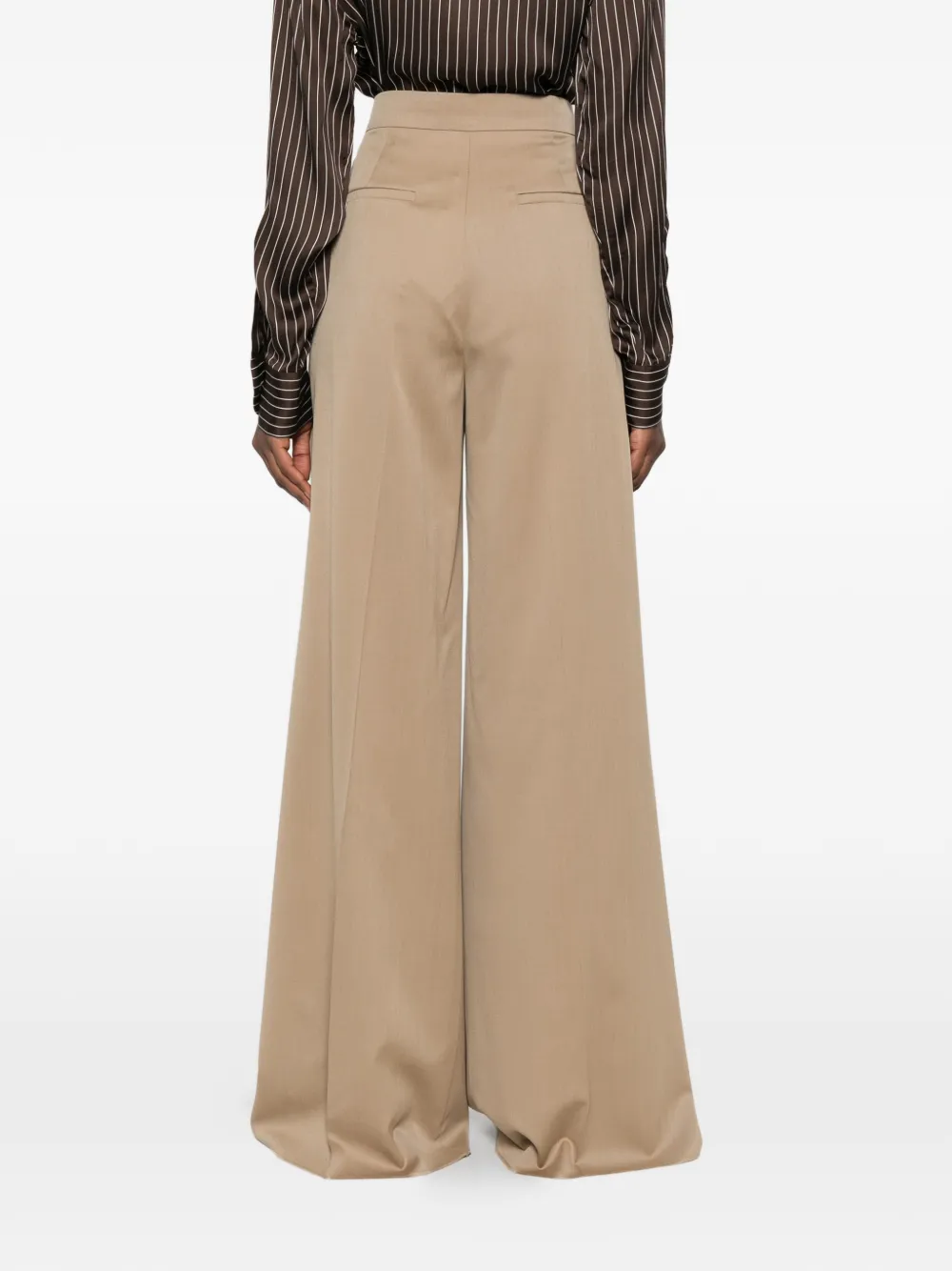 Max Mara Mxmquorum plooibroek Bruin