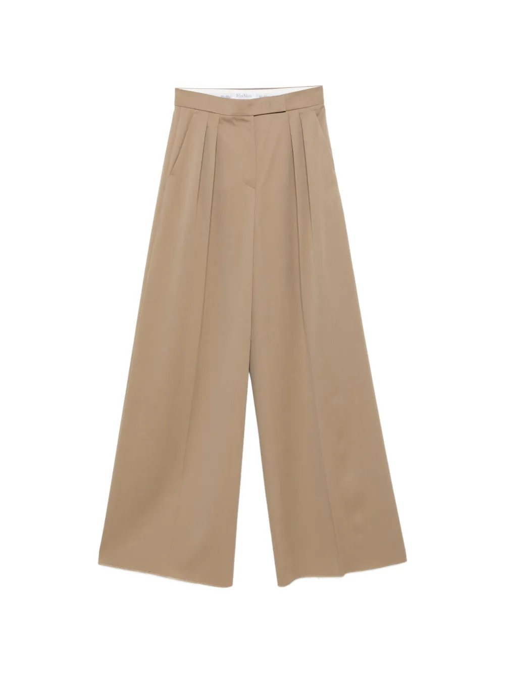 Max Mara Mxmquorum pleated pants - Marrone