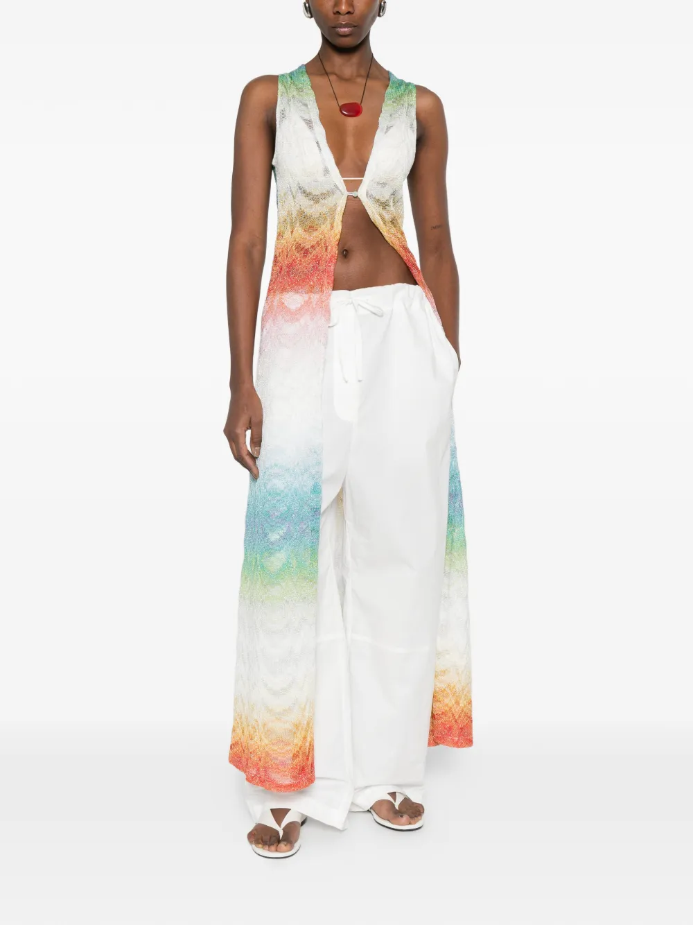 Missoni Top met patroon Wit