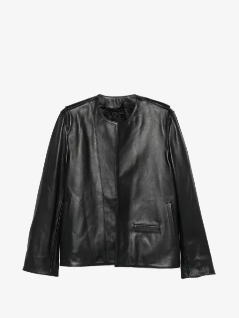 TOTEME collarless pocket jacket