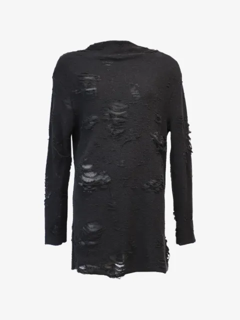 IRO  x Anja Rubik Iriza distressed mini dress