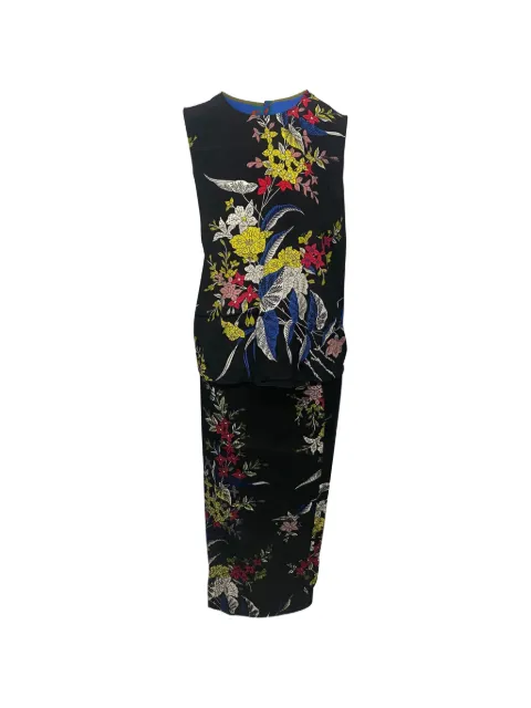 Diane Von Furstenberg Vintage 花卉印花连衣裙