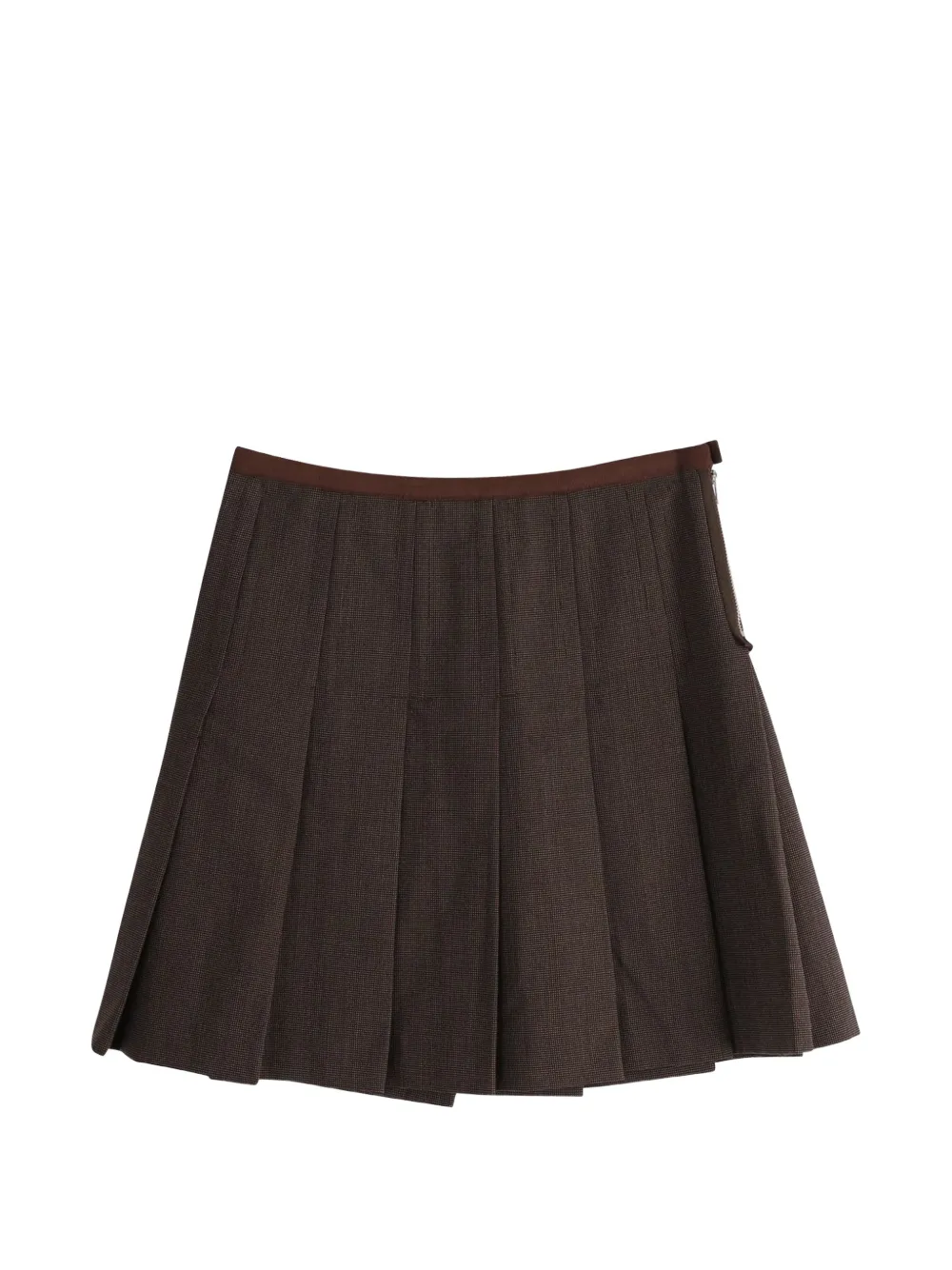Marc Jacobs Vintage pleated wool skirt - Marrone