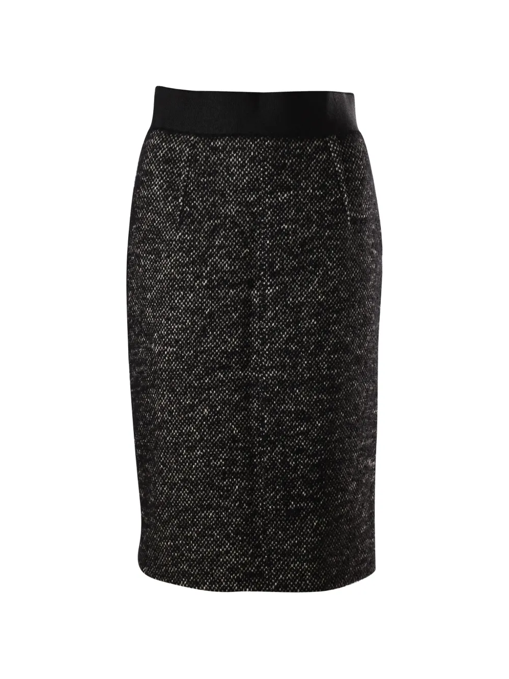 Giambattista Valli Vintage tweed pencil midi skirt - Grigio