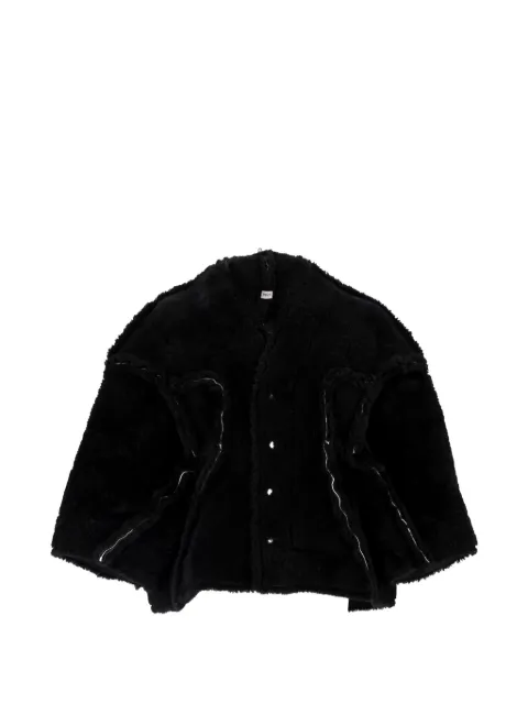 Rick Owens Vintage shearling cropped jacket