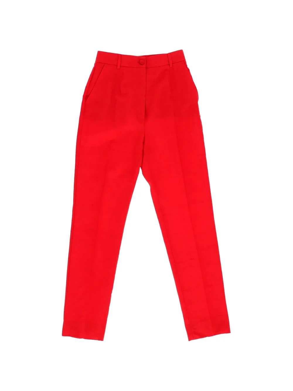 Dolce & Gabbana Pre-Owned high-waist trousers - Rosso