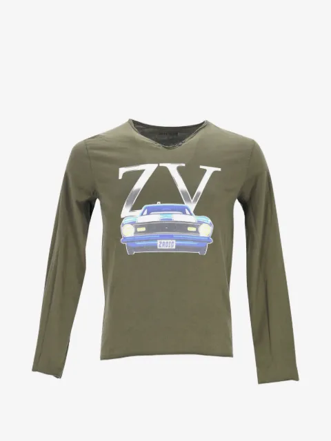 Zadig&Voltaire car-print crew-neck T-shirt