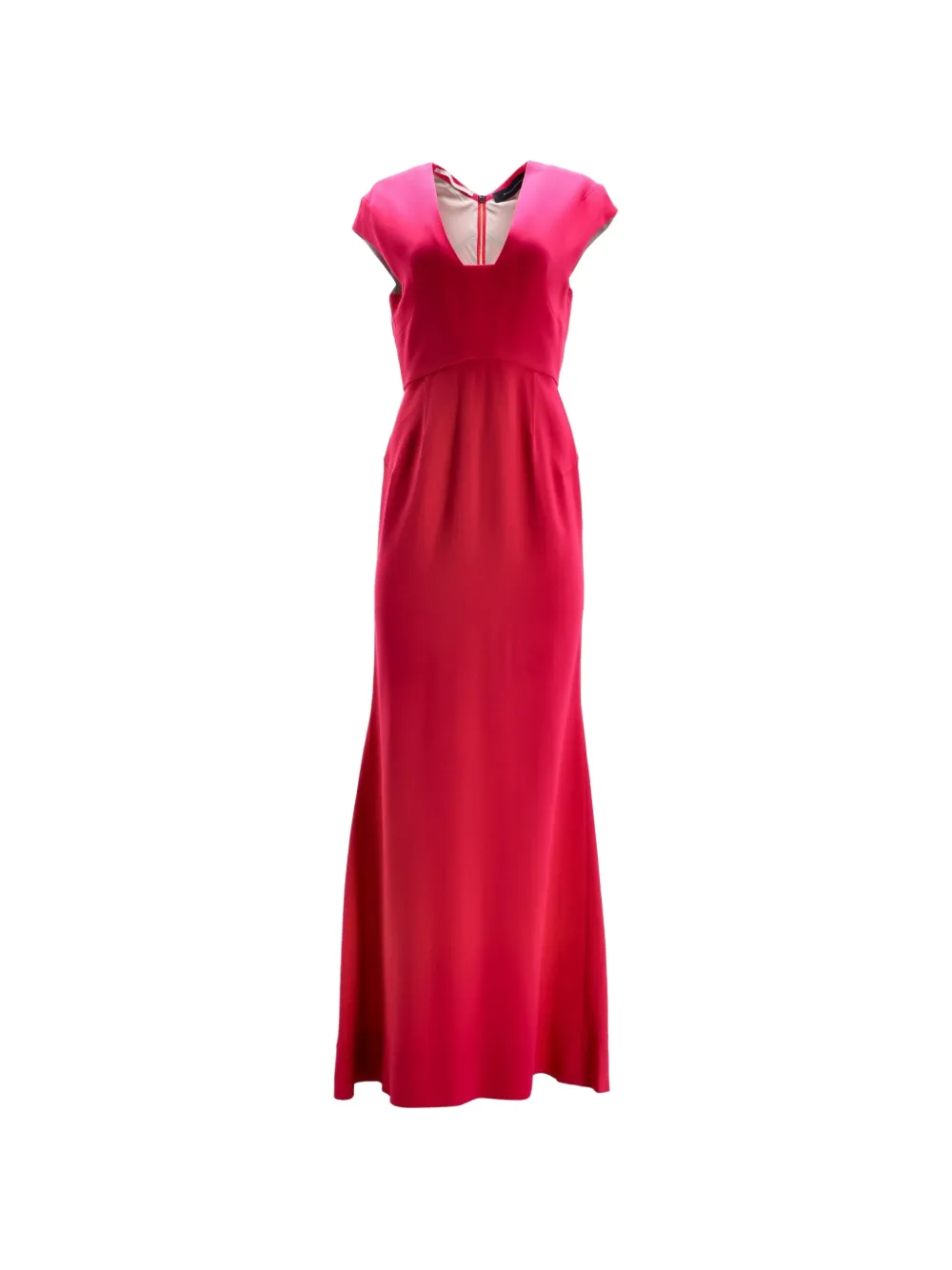 Rm By Roland Mouret square-neck cut-out evening dress - Rosa