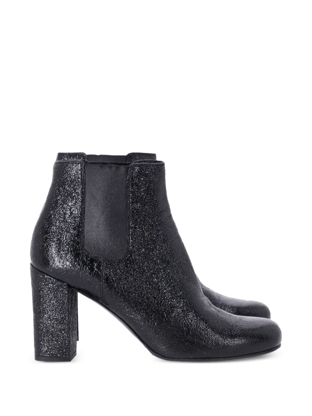 Saint Laurent Pre-Owned Chelsea leather boots - Nero