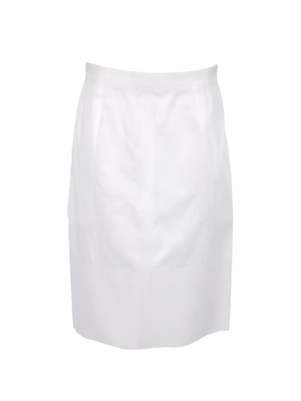 Celine Pre-Owned cotton mini skirt - Bianco