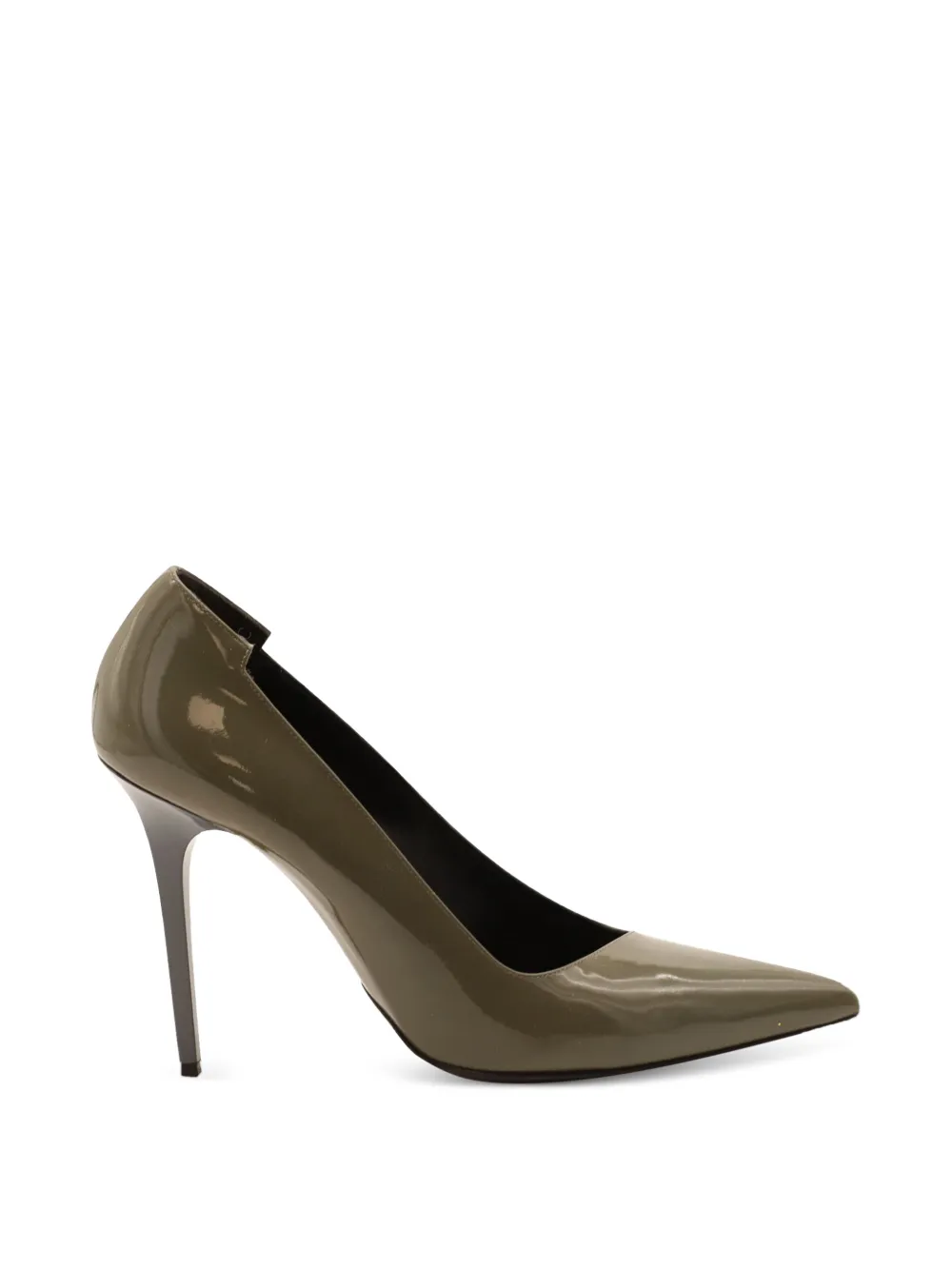 Balenciaga Pre-Owned point-toe leather pumps - Grau