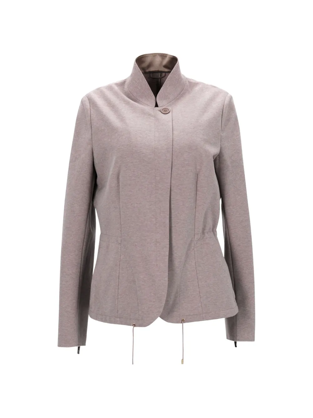 Brunello Cucinelli Vintage drawstring-hem jacket - Toni neutri