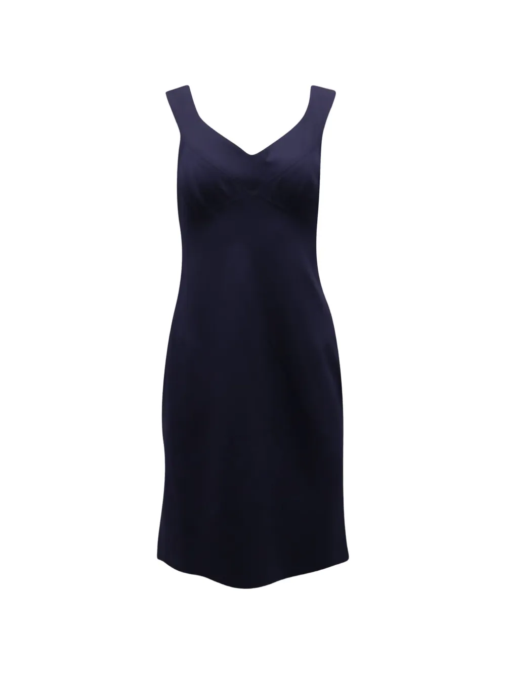 Polo Ralph Lauren Vintage V-neck sleeveless mini dress - Blu