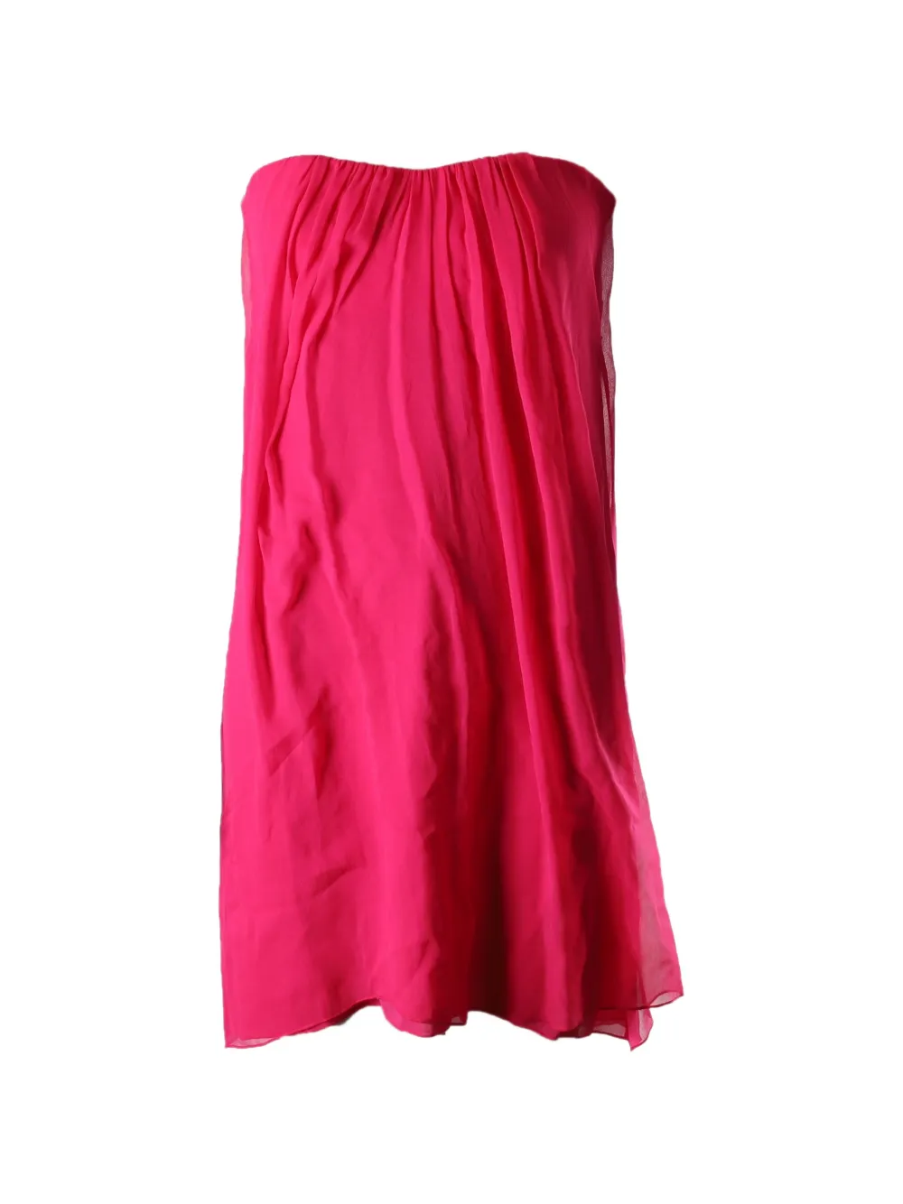 alice + olivia gathered-detail mini dress - Rosa