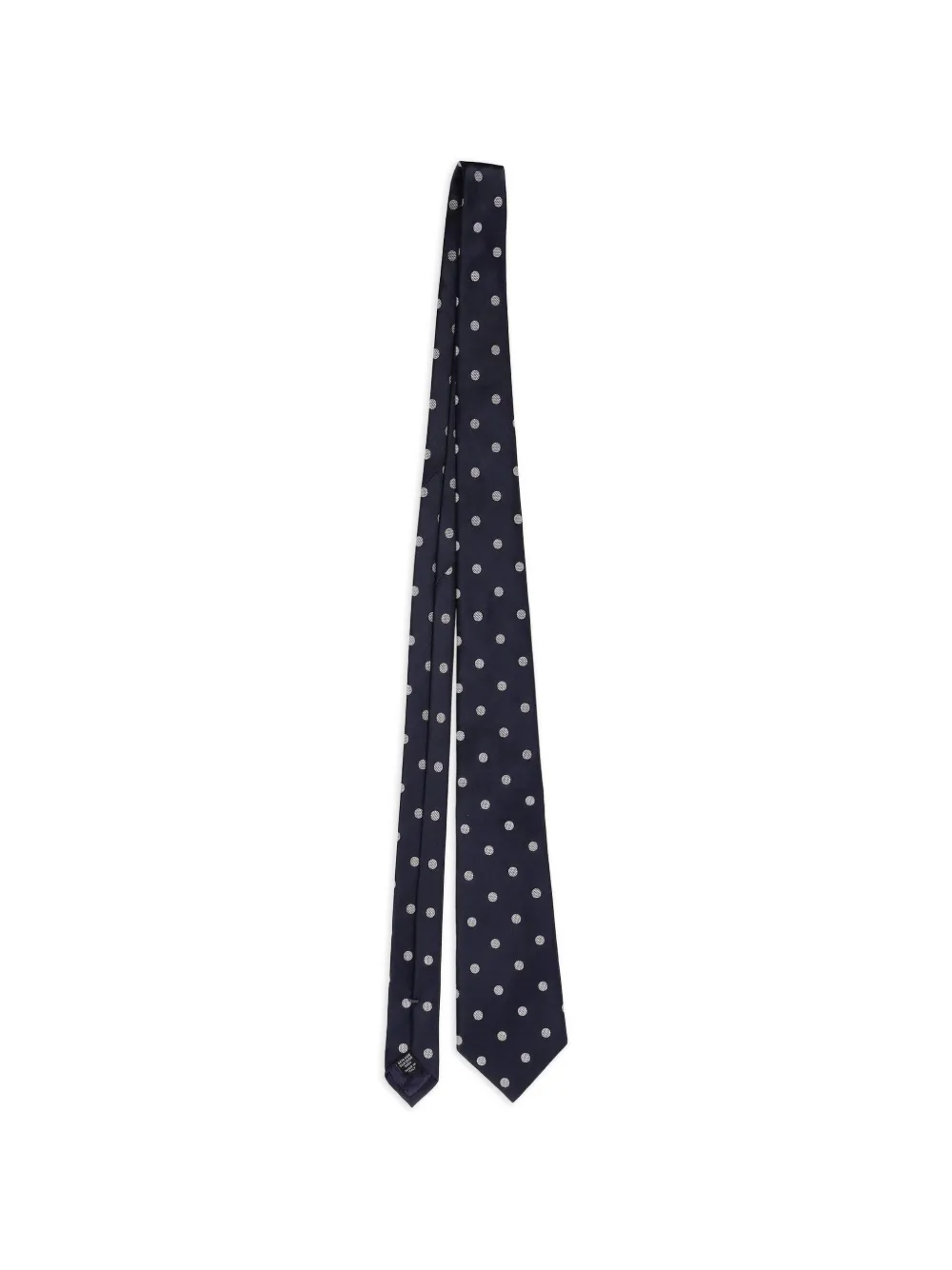 Zegna Cravatta a pois - Blu