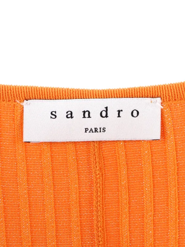 sandro rib knit mini dress Rib Knit Mini Dress
