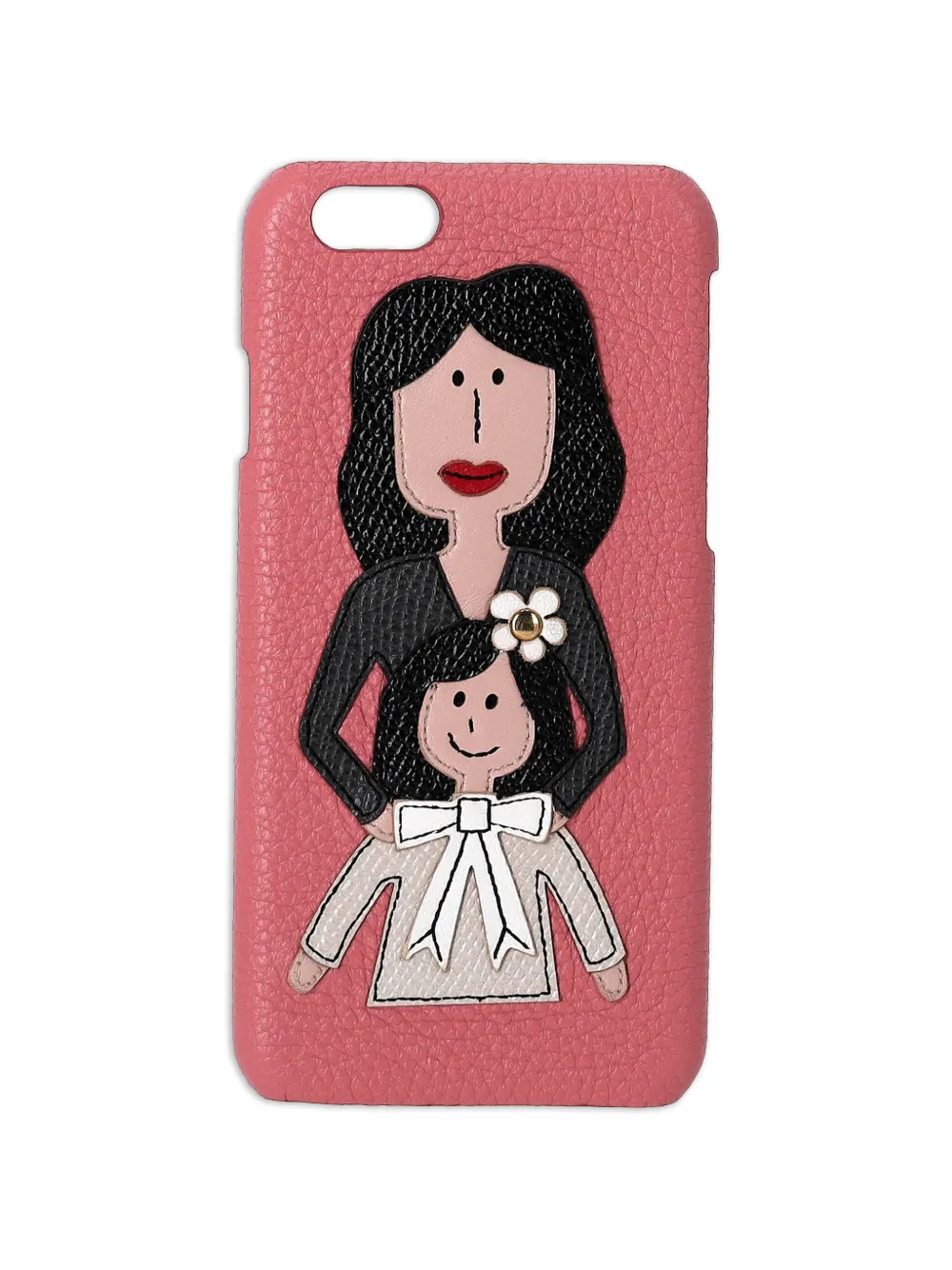 Dolce & Gabbana Pre-Owned leather iPhone 6 case - Rosa