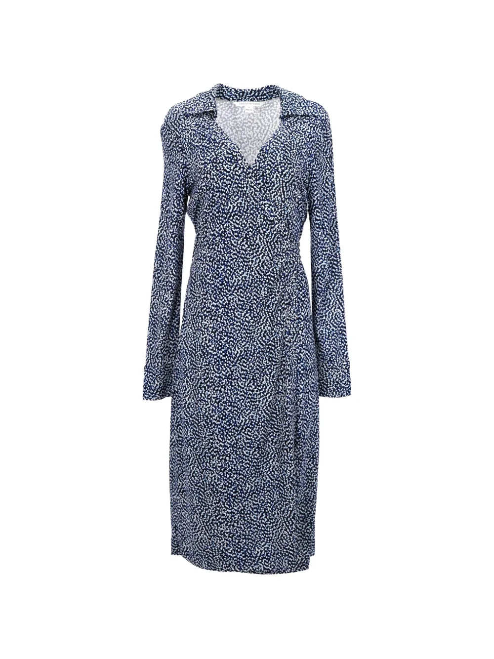 Diane Von Furstenberg Vintage printed dress - Blu