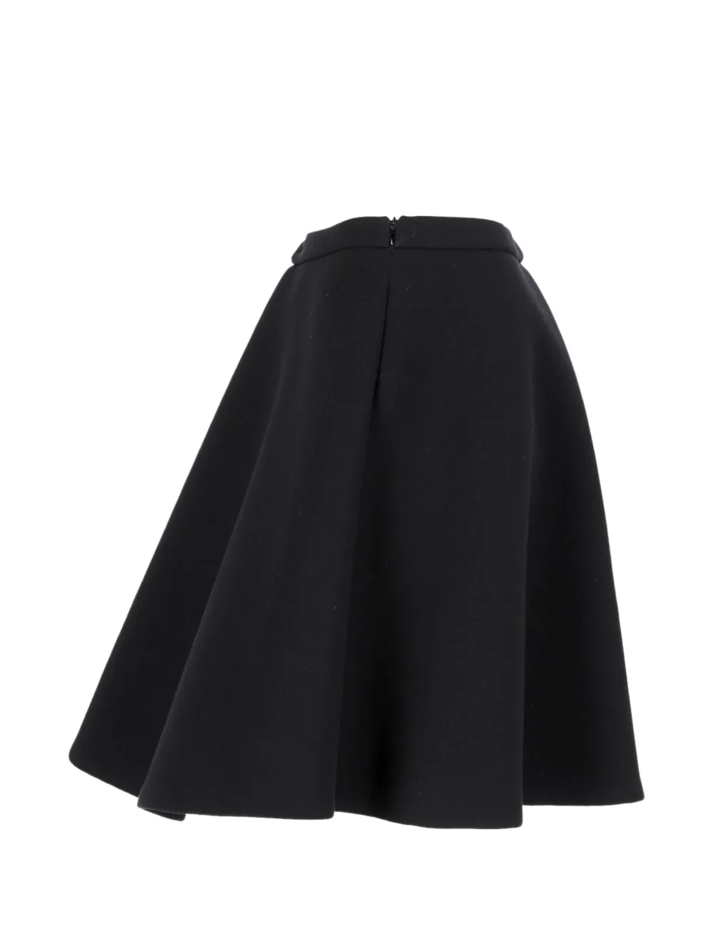  Neil Barrett Flared Mini Skirt - Black 