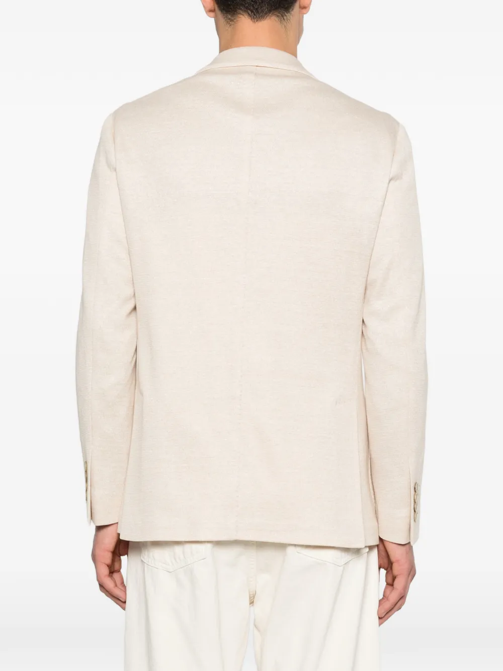 Eleventy Blazer met dubbele rij knopen Beige