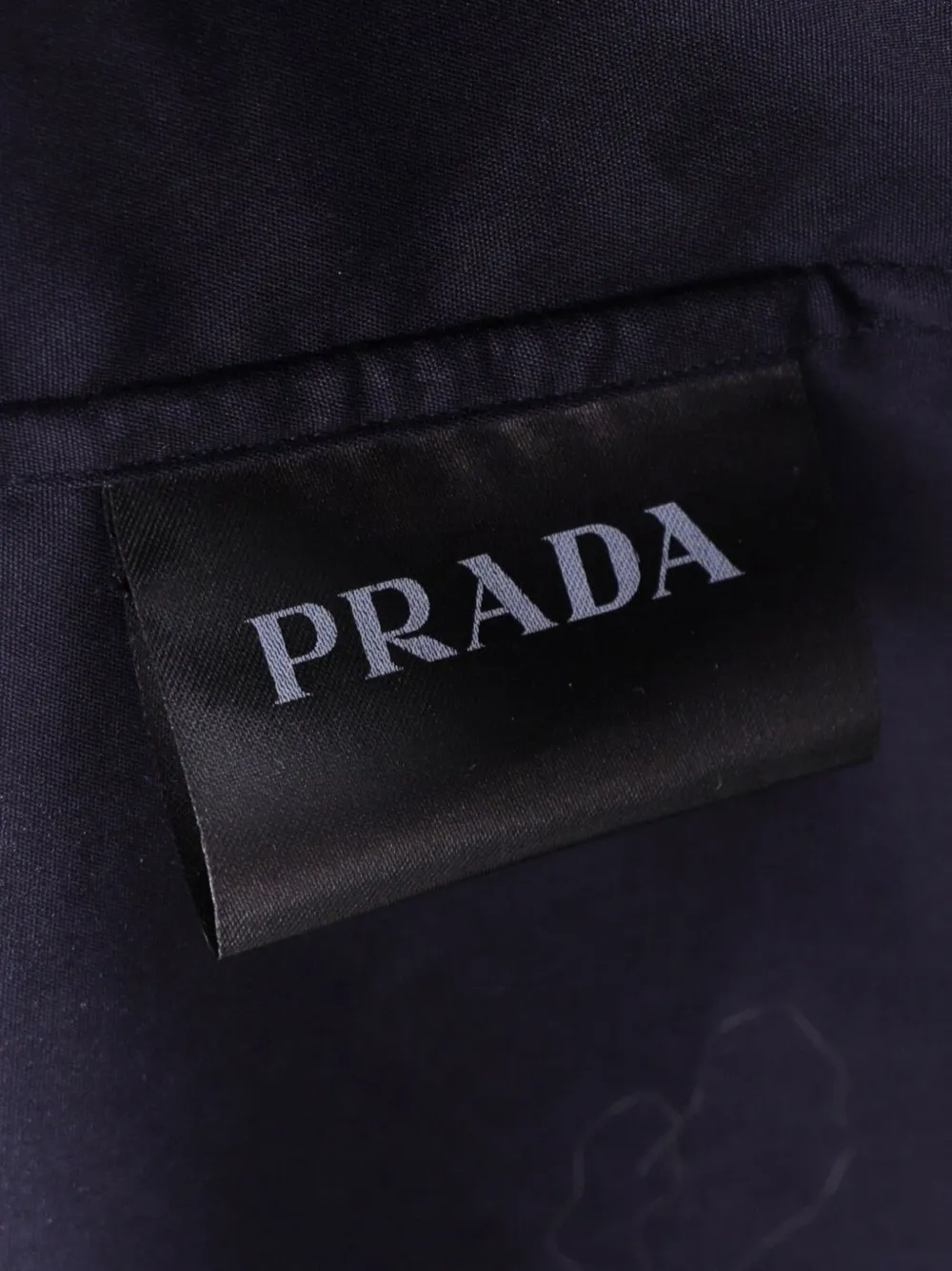 Pre-owned Prada Buttoned Shirt In Blue