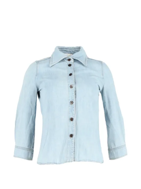 Chloé Pre-Owned button-down denim shirt