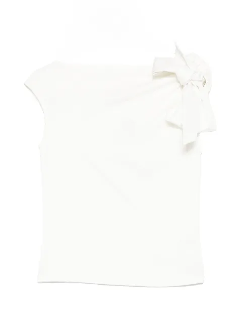 PSOPHIA bow-detail top