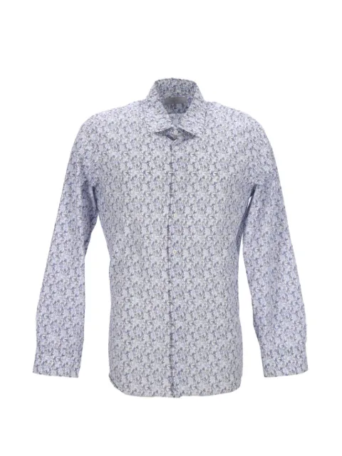 Prada Pre-Owned printed cotton shirt