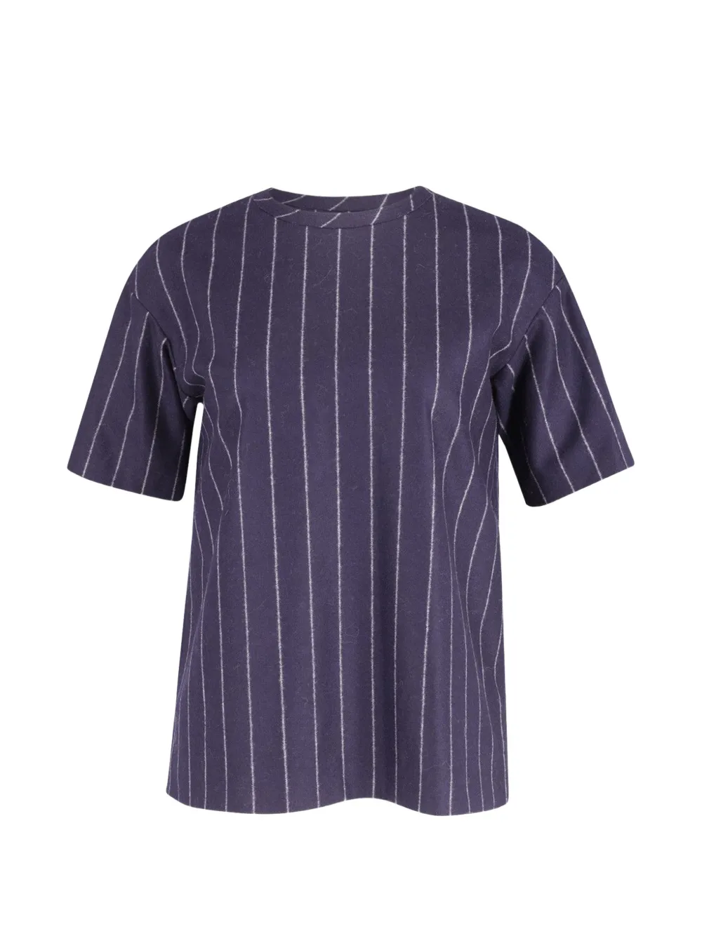 JOSEPH striped short-sleeved top - Blu