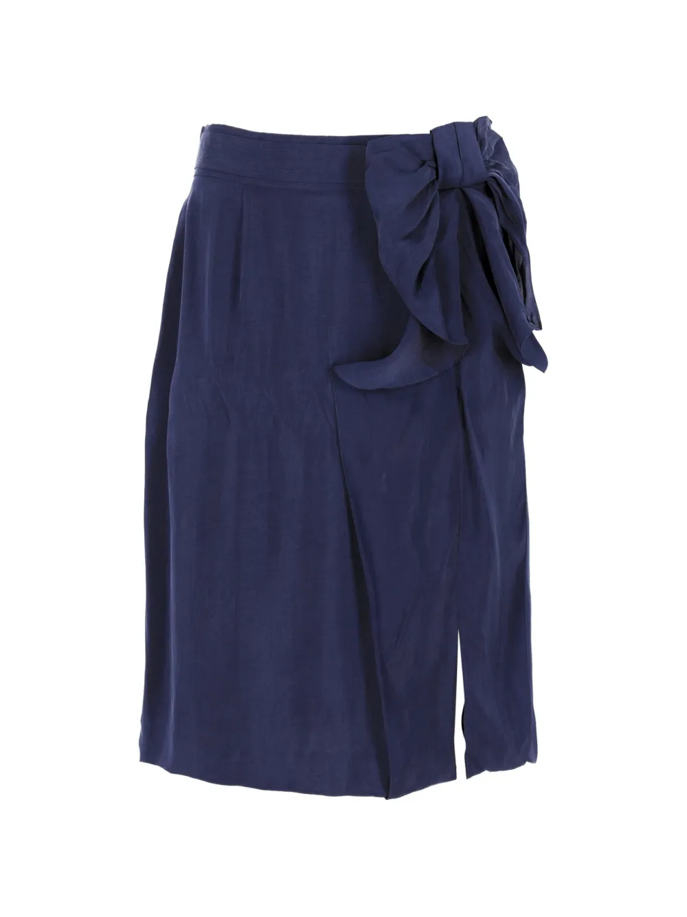 Red Valentino Vintage bow skirt - Blu