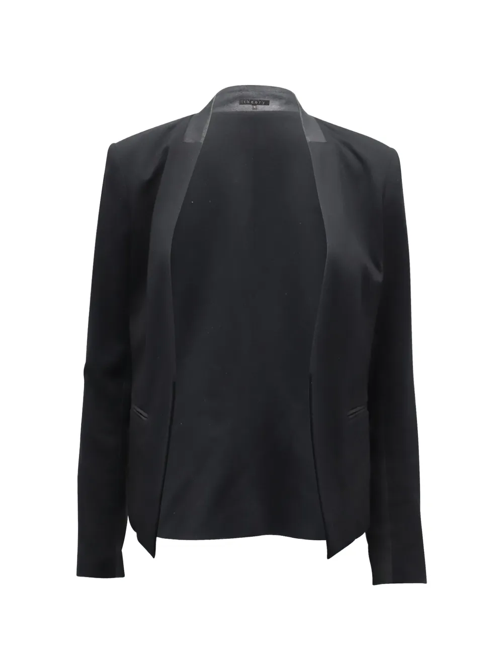 Pre-owned Theory Welt-pocket Jacket In Black