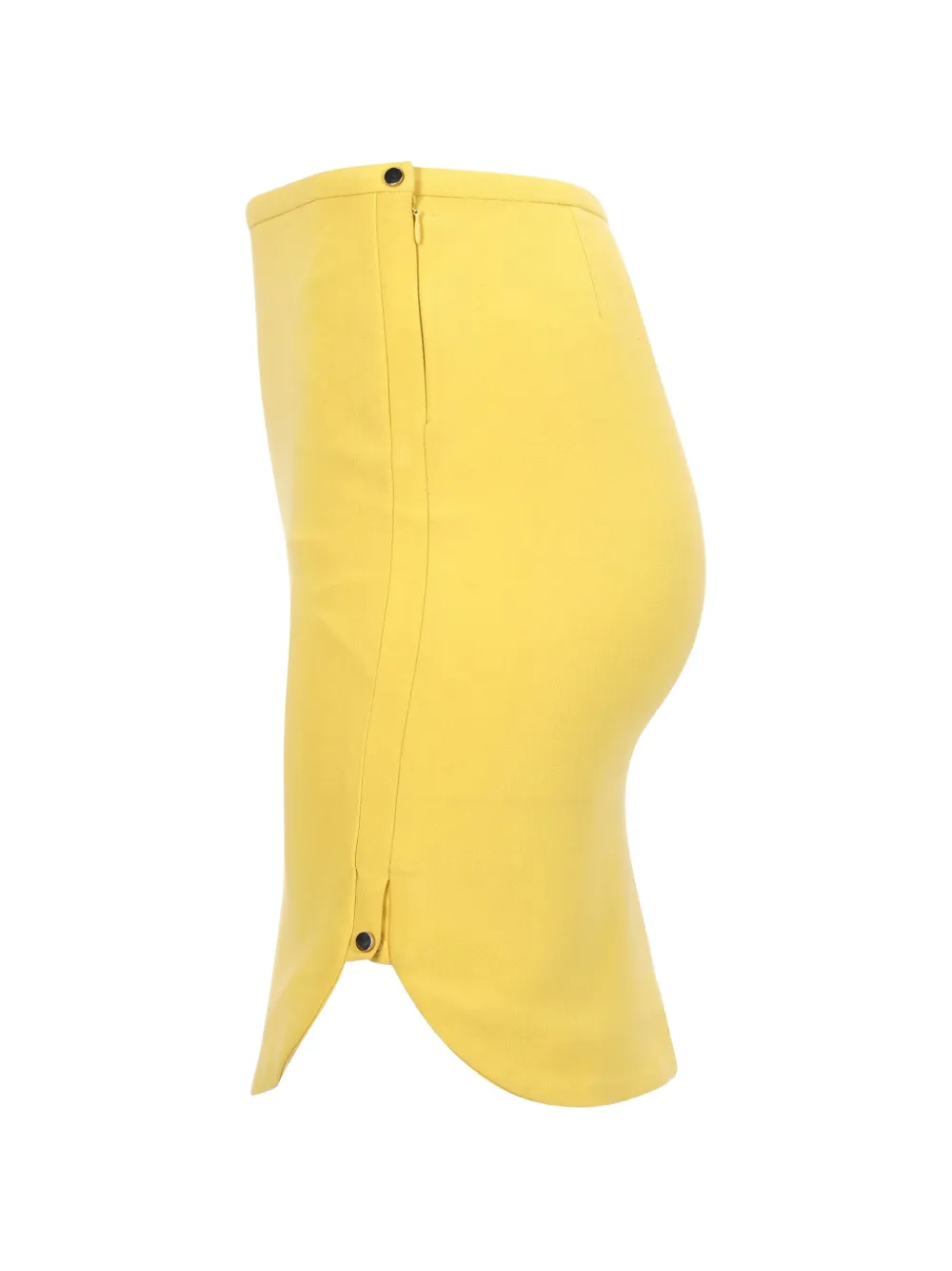  Ba&sh Dora Button Mini Skirt - Yellow 
