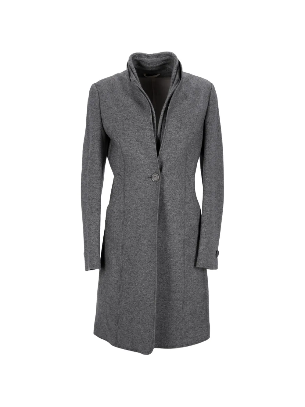 Brunello Cucinelli Vintage single-breasted coat - Grey