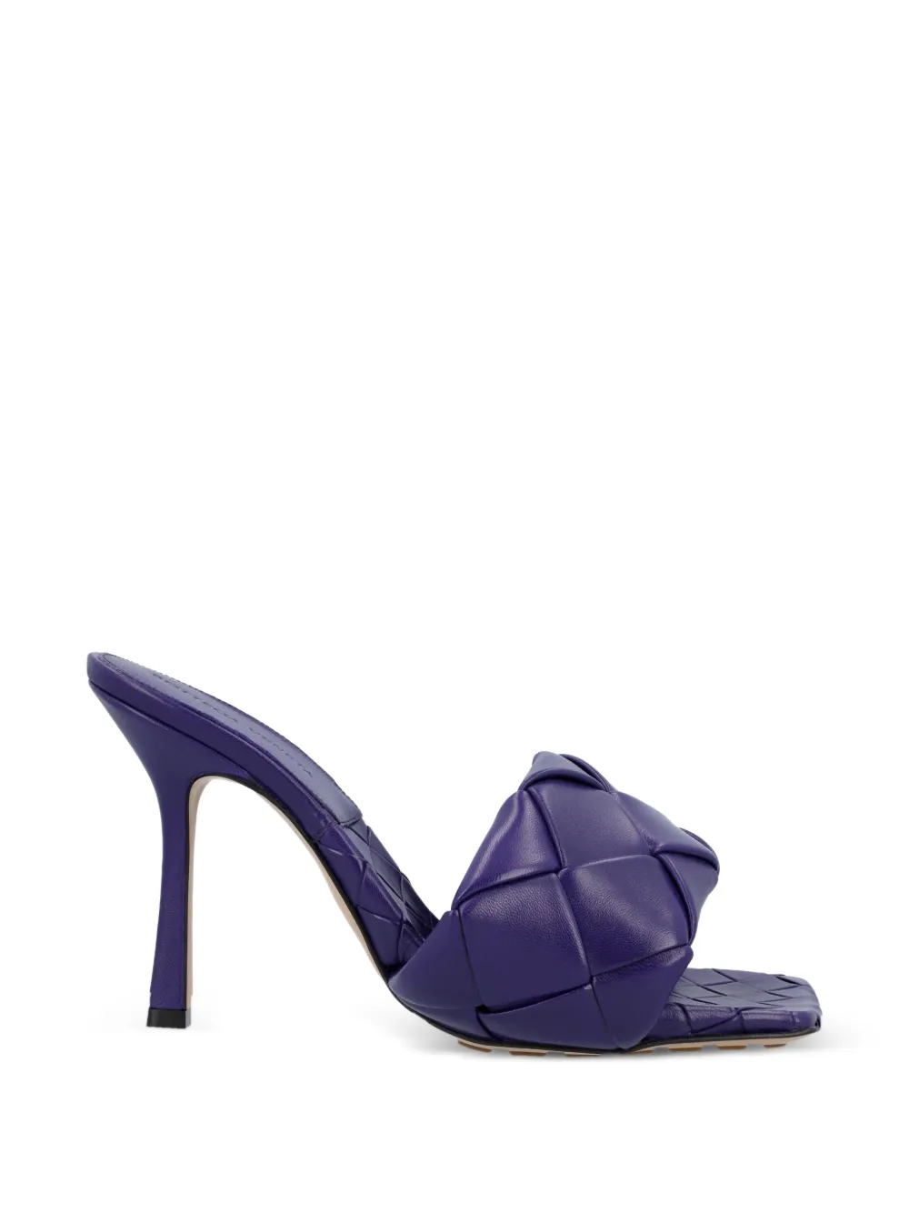 Bottega Veneta Pre-Owned Lido padded leather sandals - Violett