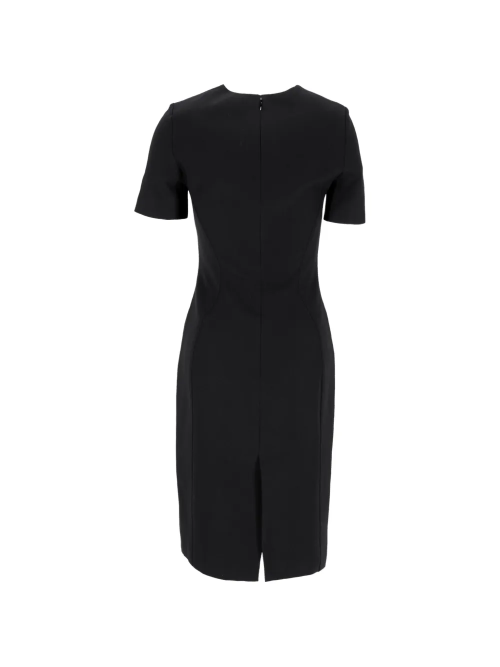 Staple-Details Mini Dress