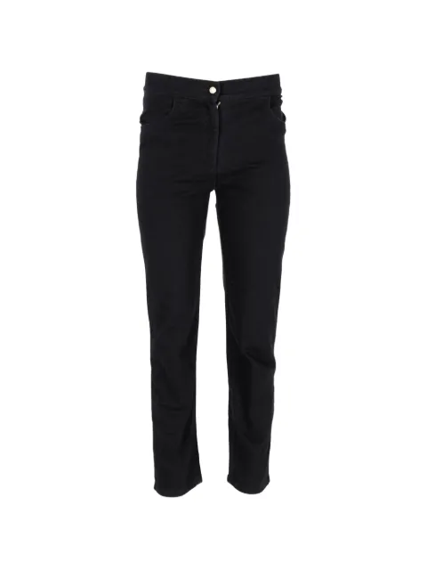 Balmain Pre-Owned button-fastening skinny jeans