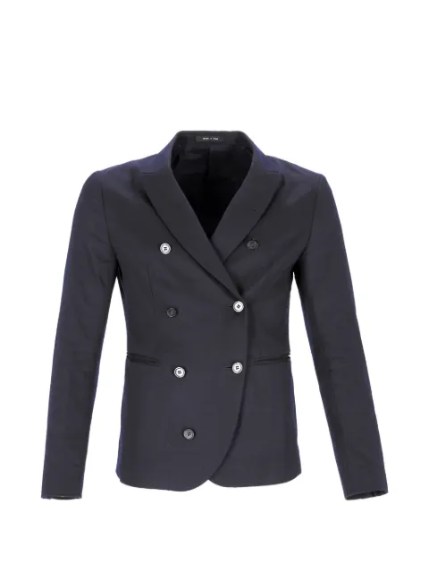 Emporio Armani Pre-Owned double-breasted wool jacket